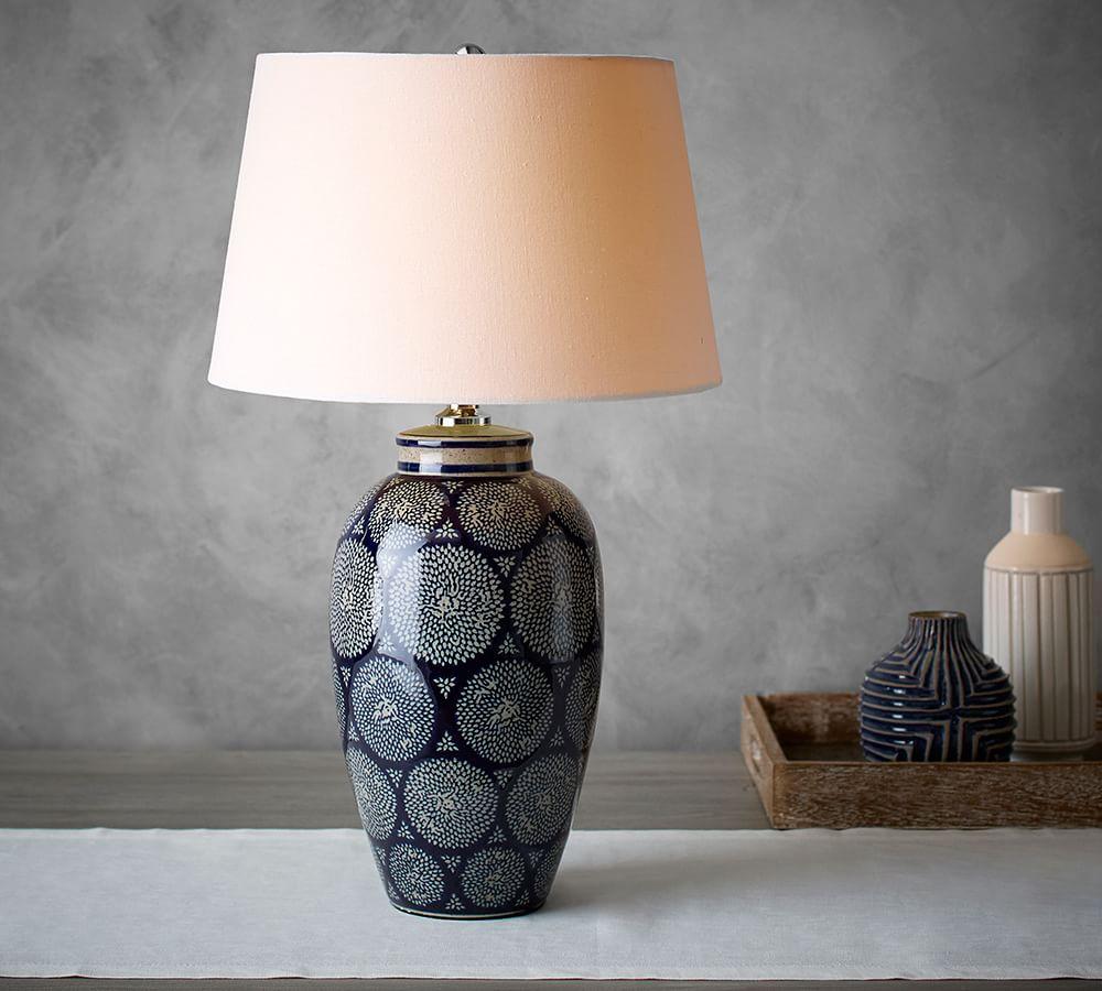 Patterned table lamp discount